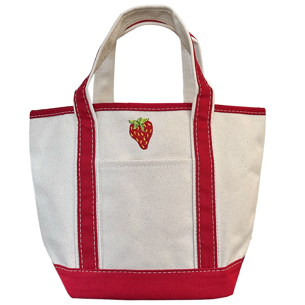 Strawberry Red Mini Tote