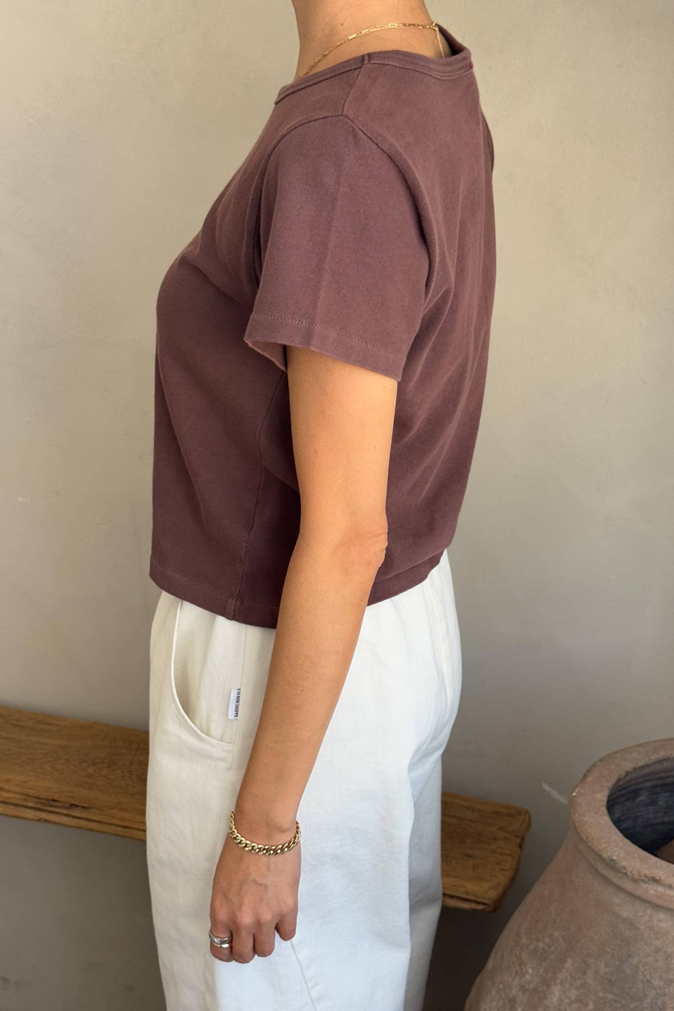 The Little Boy Tee - Espresso