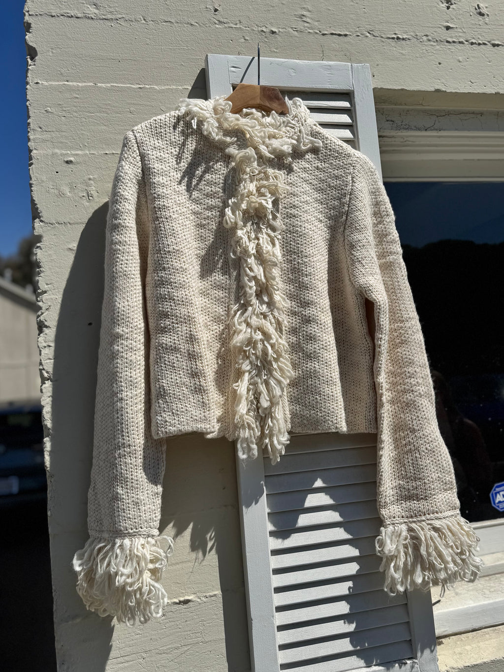 Consuelo Fringe Knit Jacket