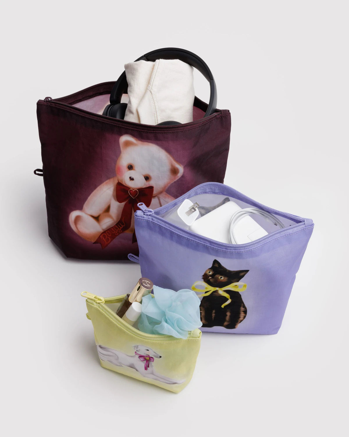 Go Pouch Set- Fancy Animals