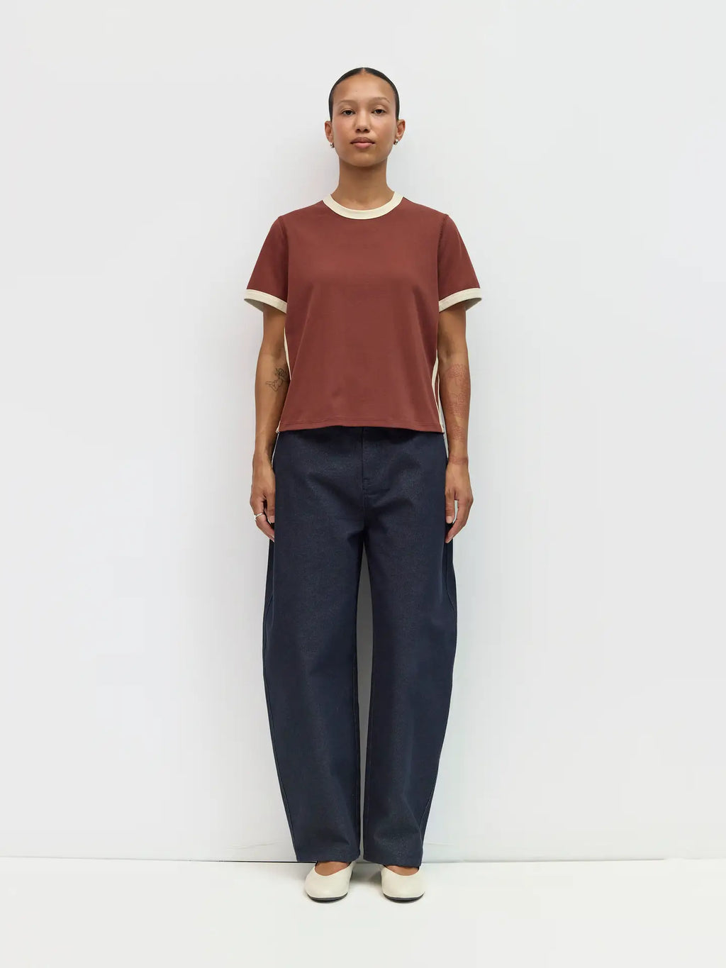The Cait Top - Brown
