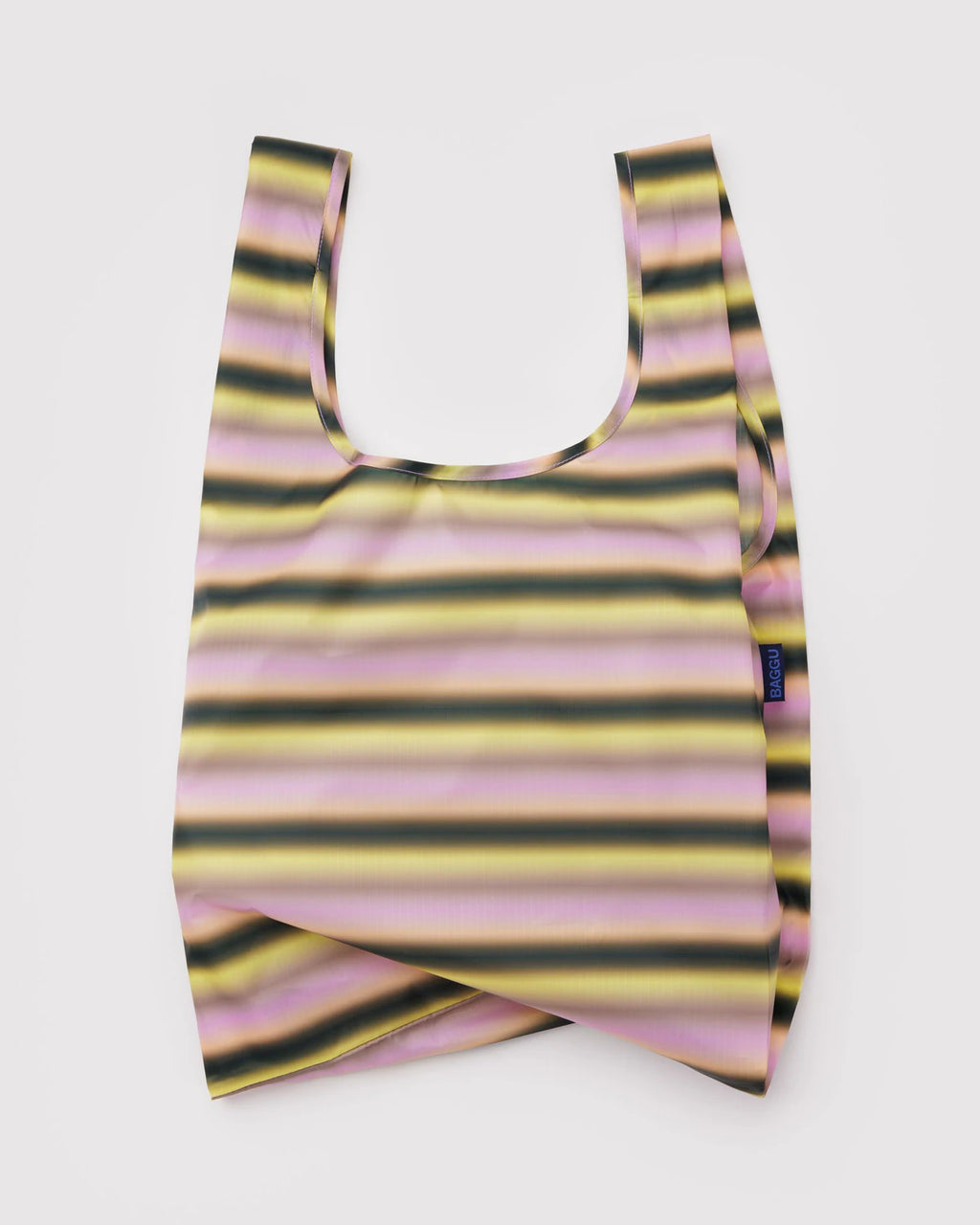 Standard Baggu - Gradient Stripe Pink & Yellow