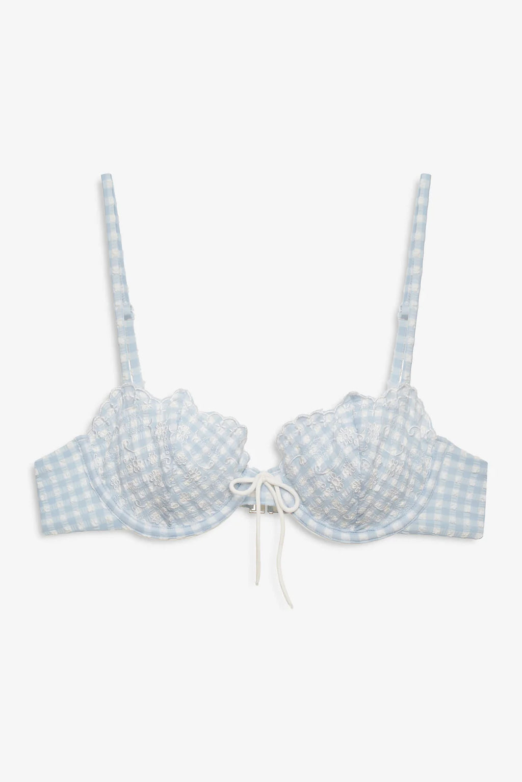 Daisy Lane Underwire Bikini Top - Blue