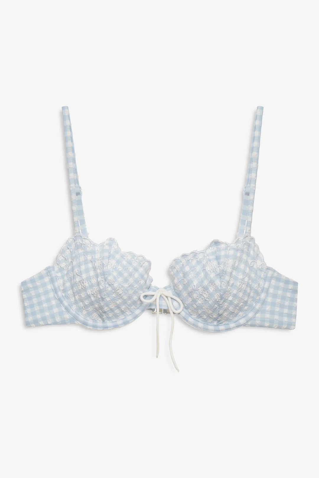 Daisy Lane Underwire Bikini Top - Blue