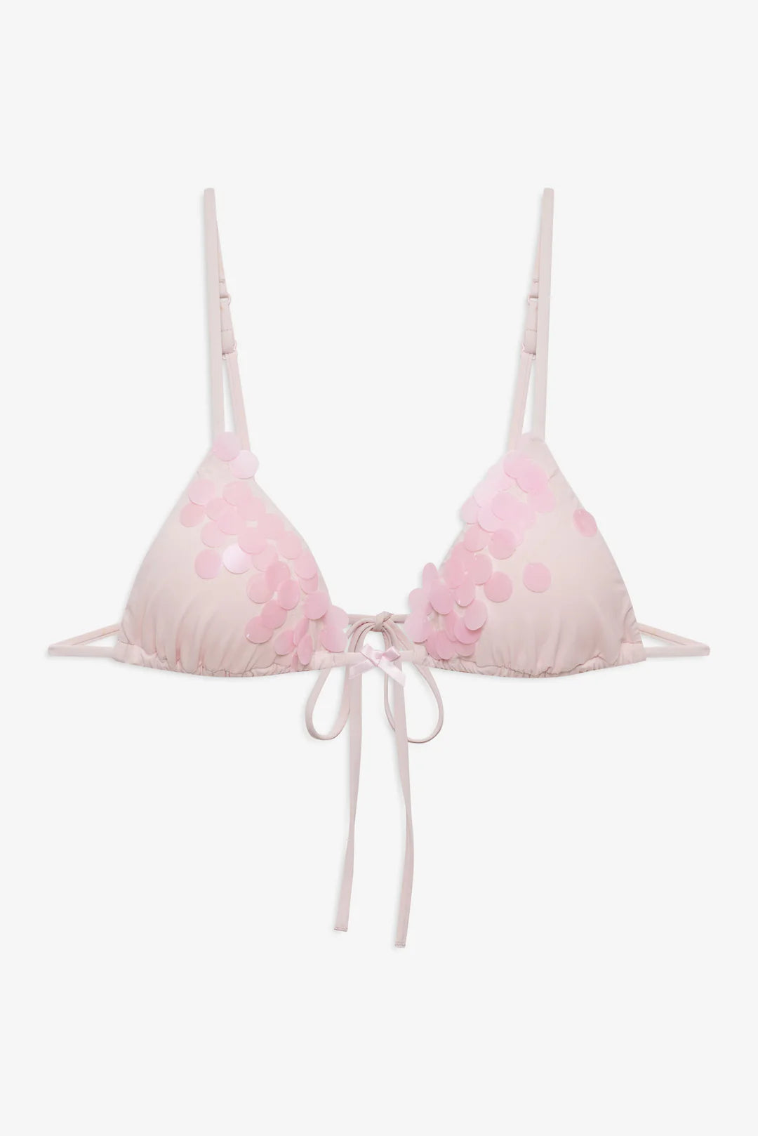 Louise Bikini Top - Pink