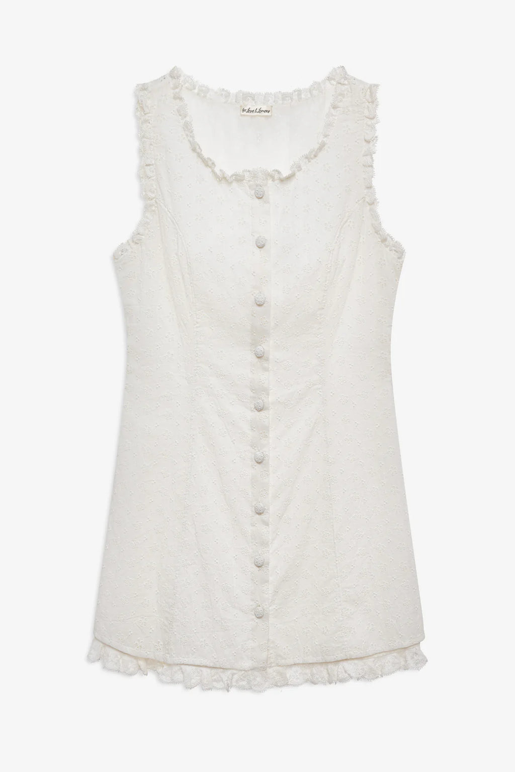 Susie Eyelet Mini Dress
