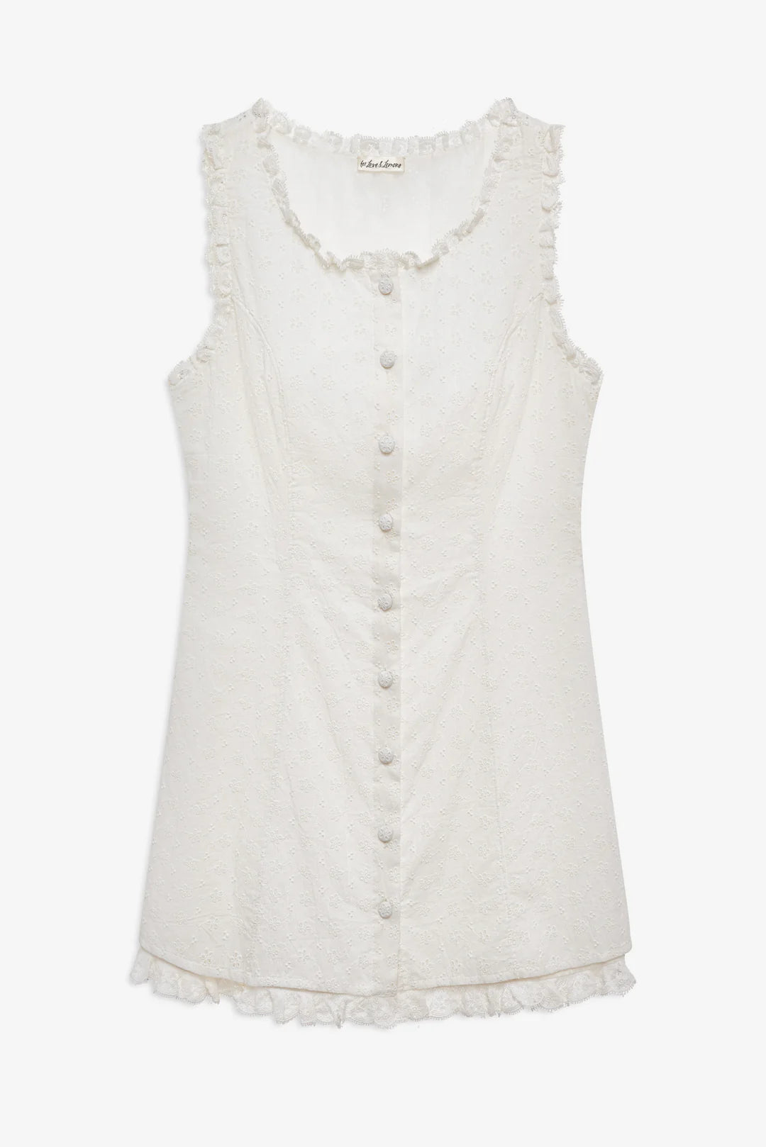 Susie Eyelet Mini Dress