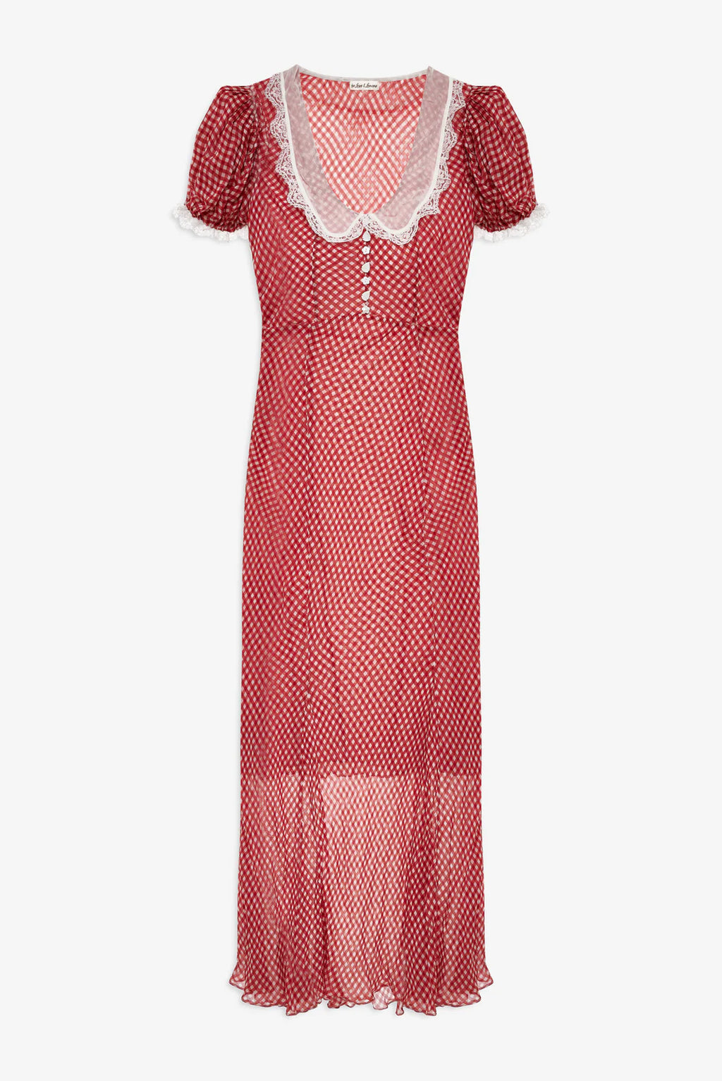 Bradford Gingham Maxi Dress