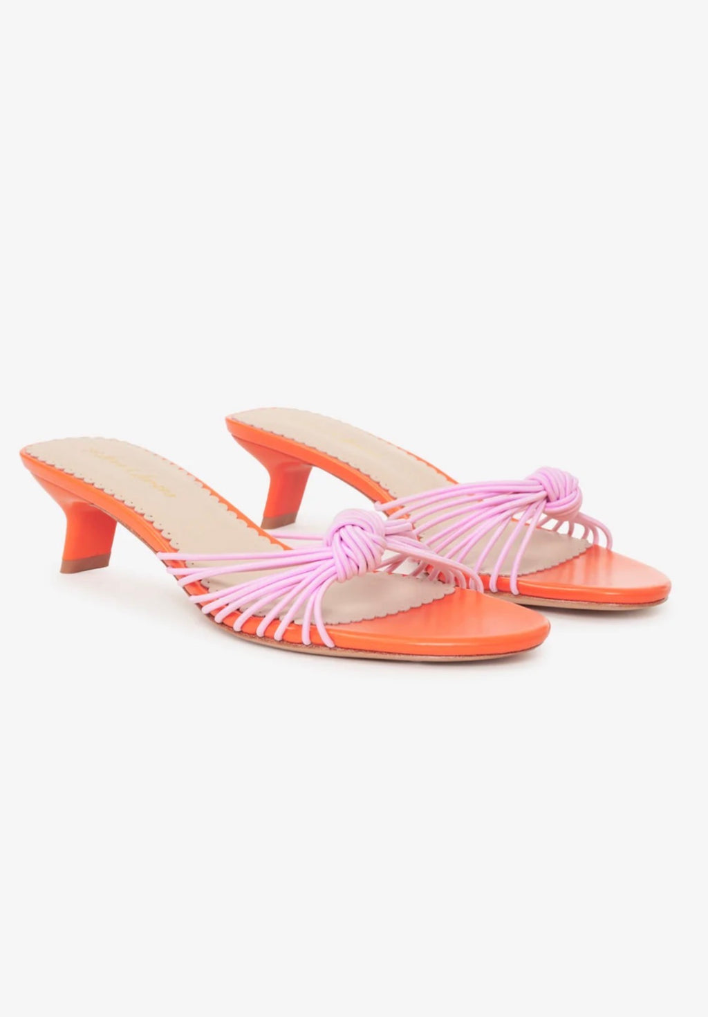 Cleo Strappy Heel - Orange