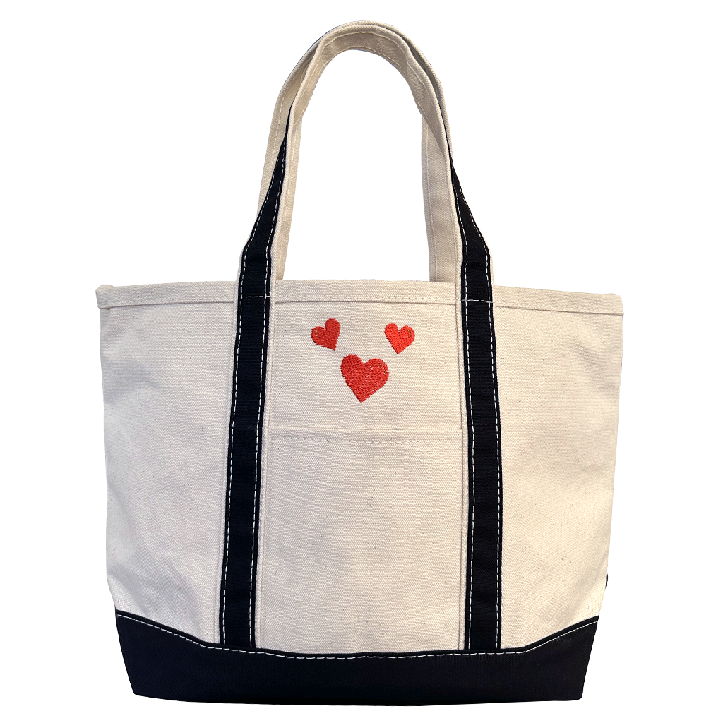 Wild At Heart Big Canvas Tote Bag