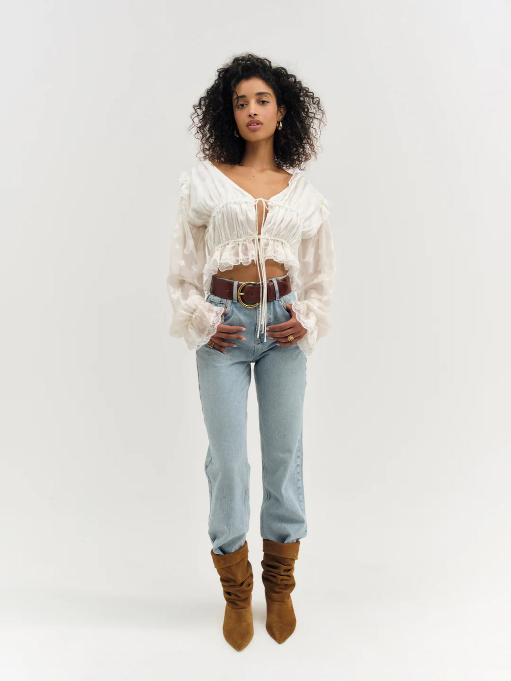 Jeanne Jacquard Top