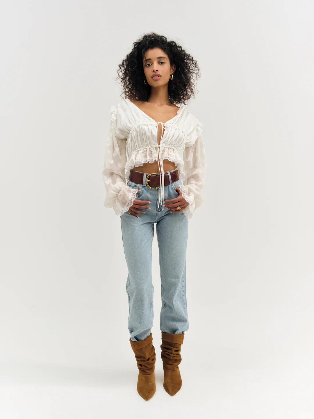 Jeanne Jacquard Top