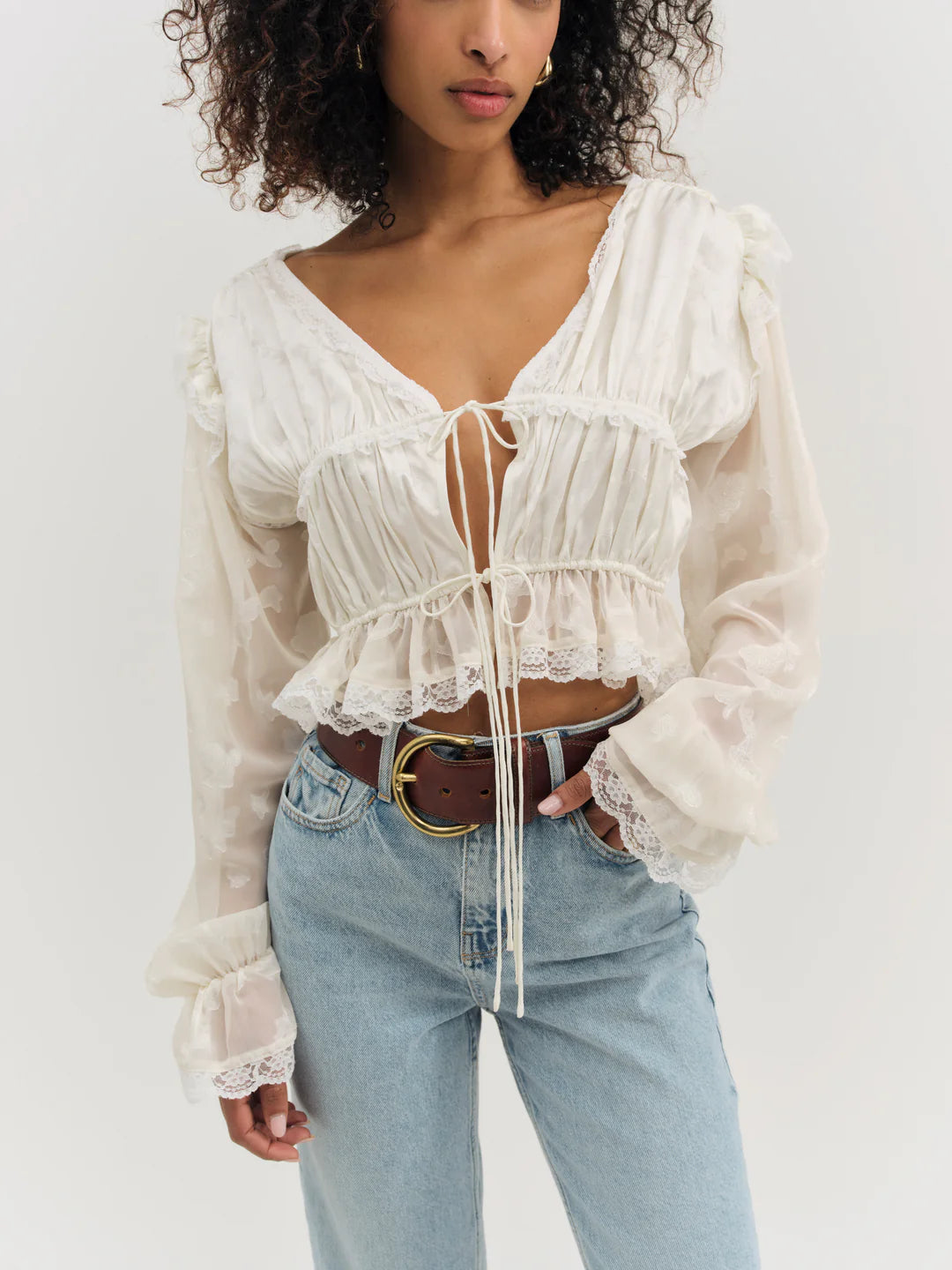 Jeanne Jacquard Top