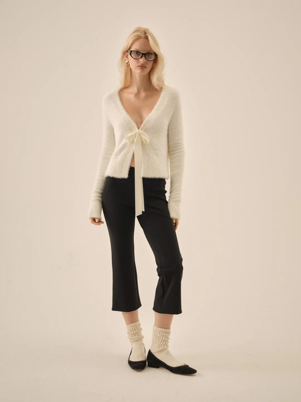 Tayla Knit Cardigan - Cream
