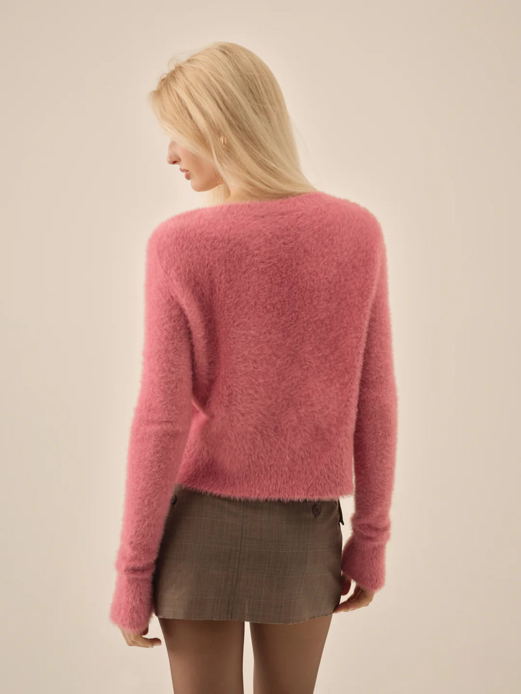 Tayla Knit Cardigan - Pink