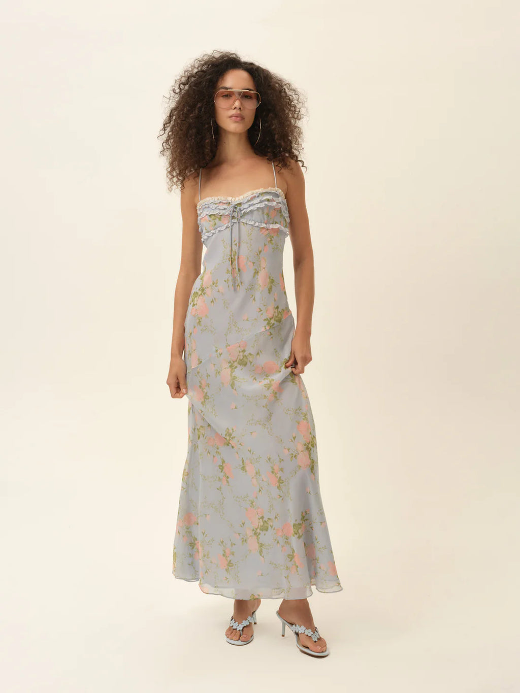 Natalie Maxi Dress - Blue