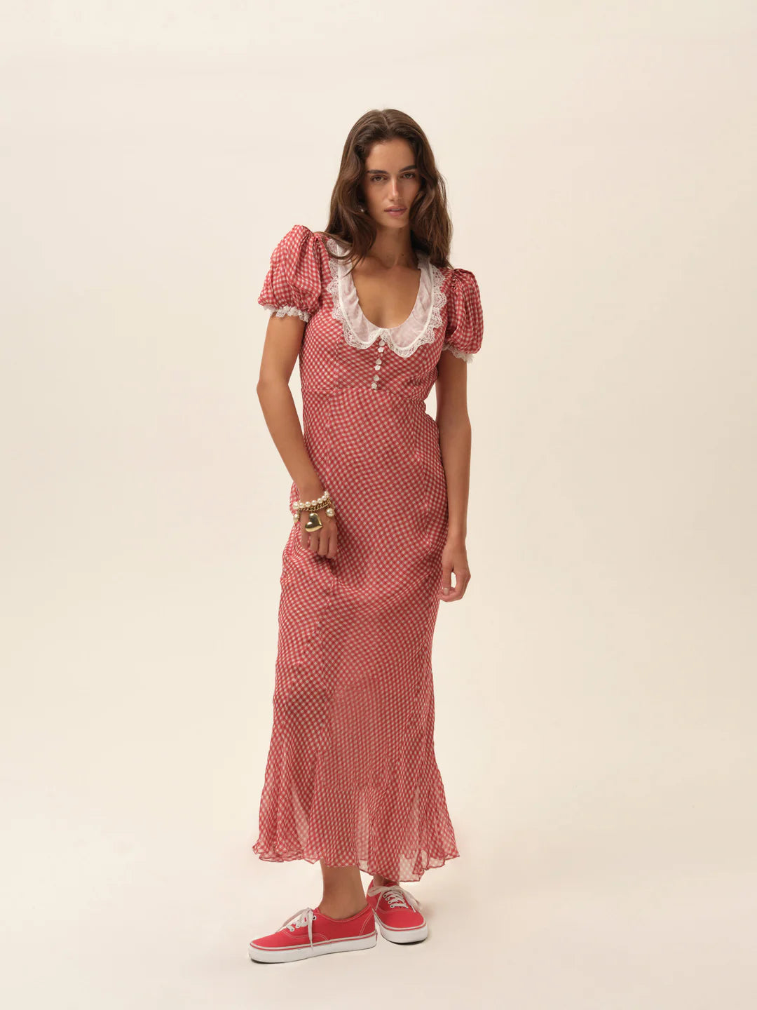 Bradford Gingham Maxi Dress