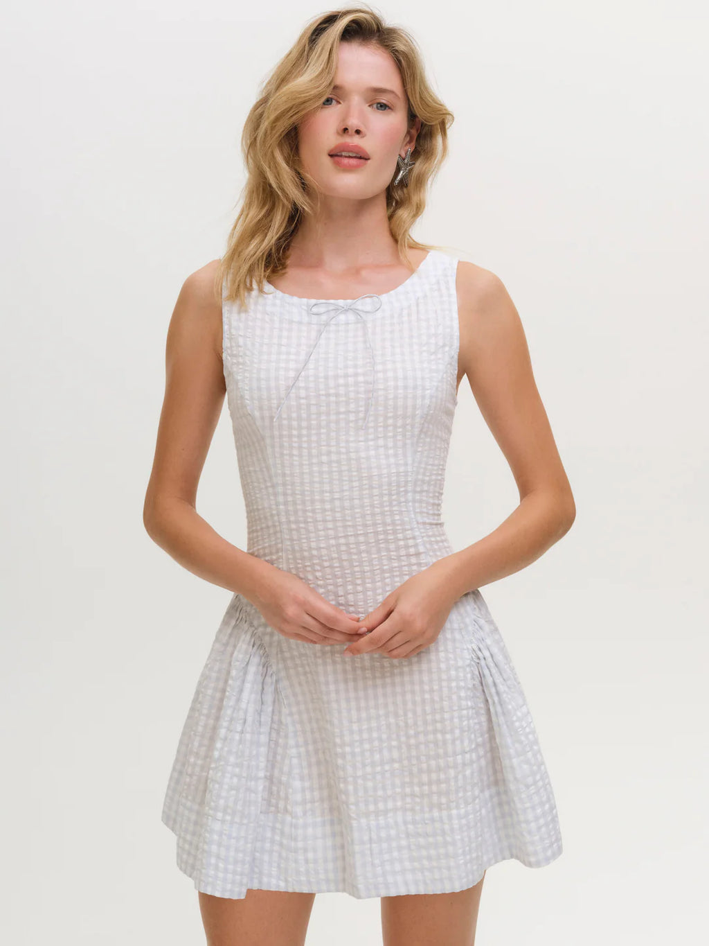 Scotch Bonnet Mini Dress - Blue