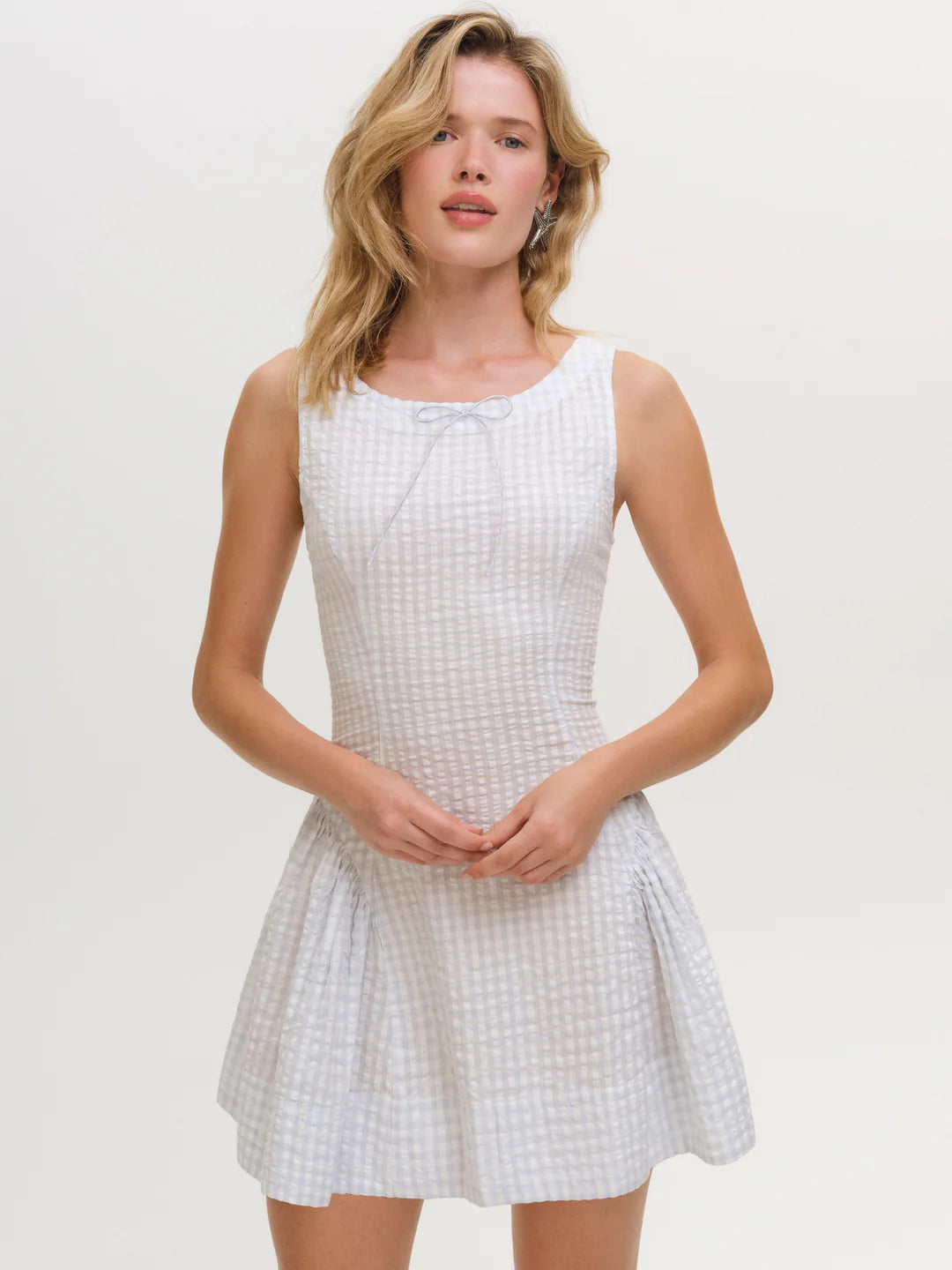 Scotch Bonnet Mini Dress - Blue