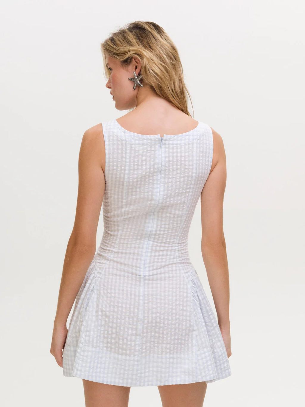 Scotch Bonnet Mini Dress - Blue
