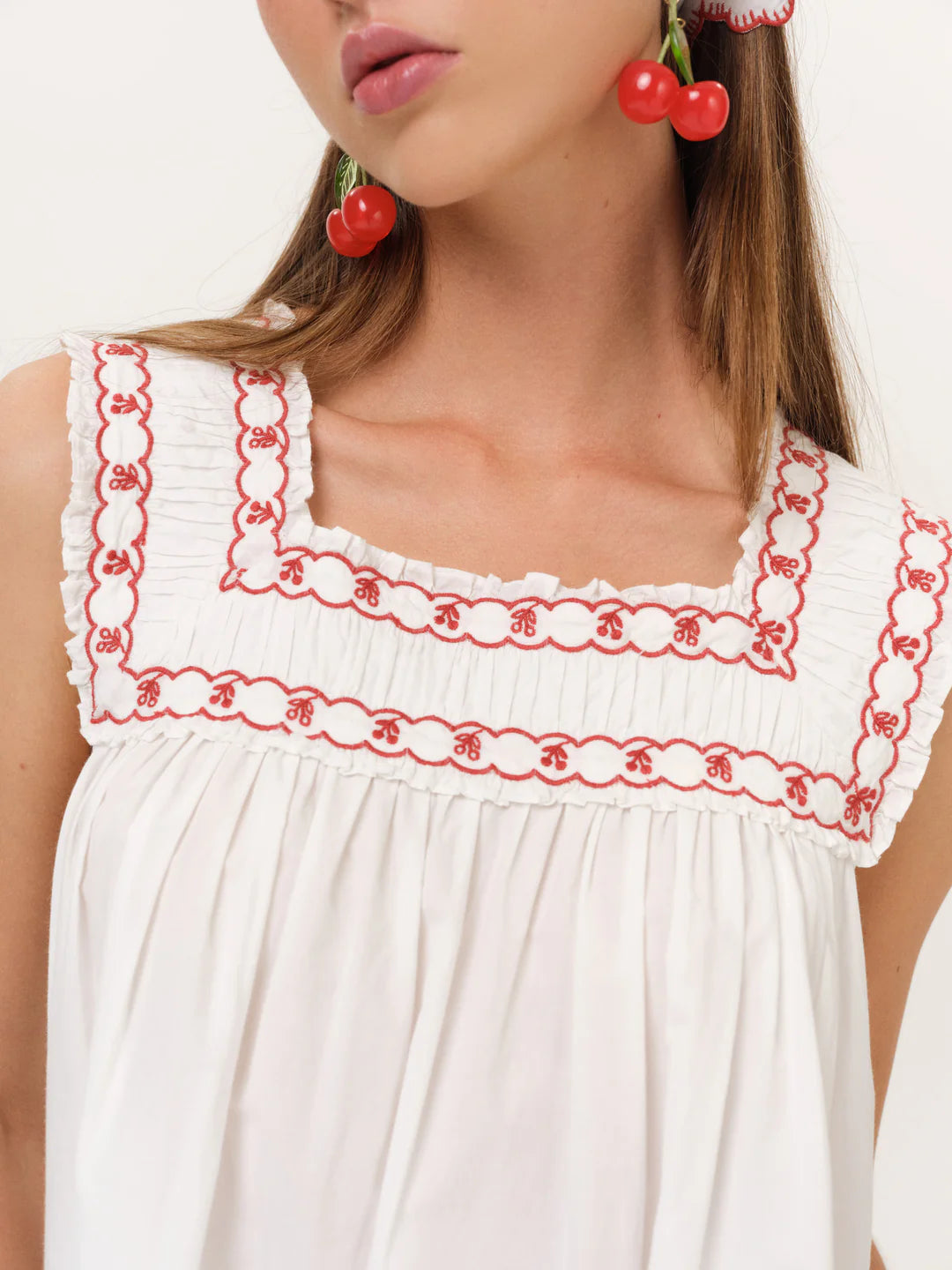 Emma Mini Dress - White