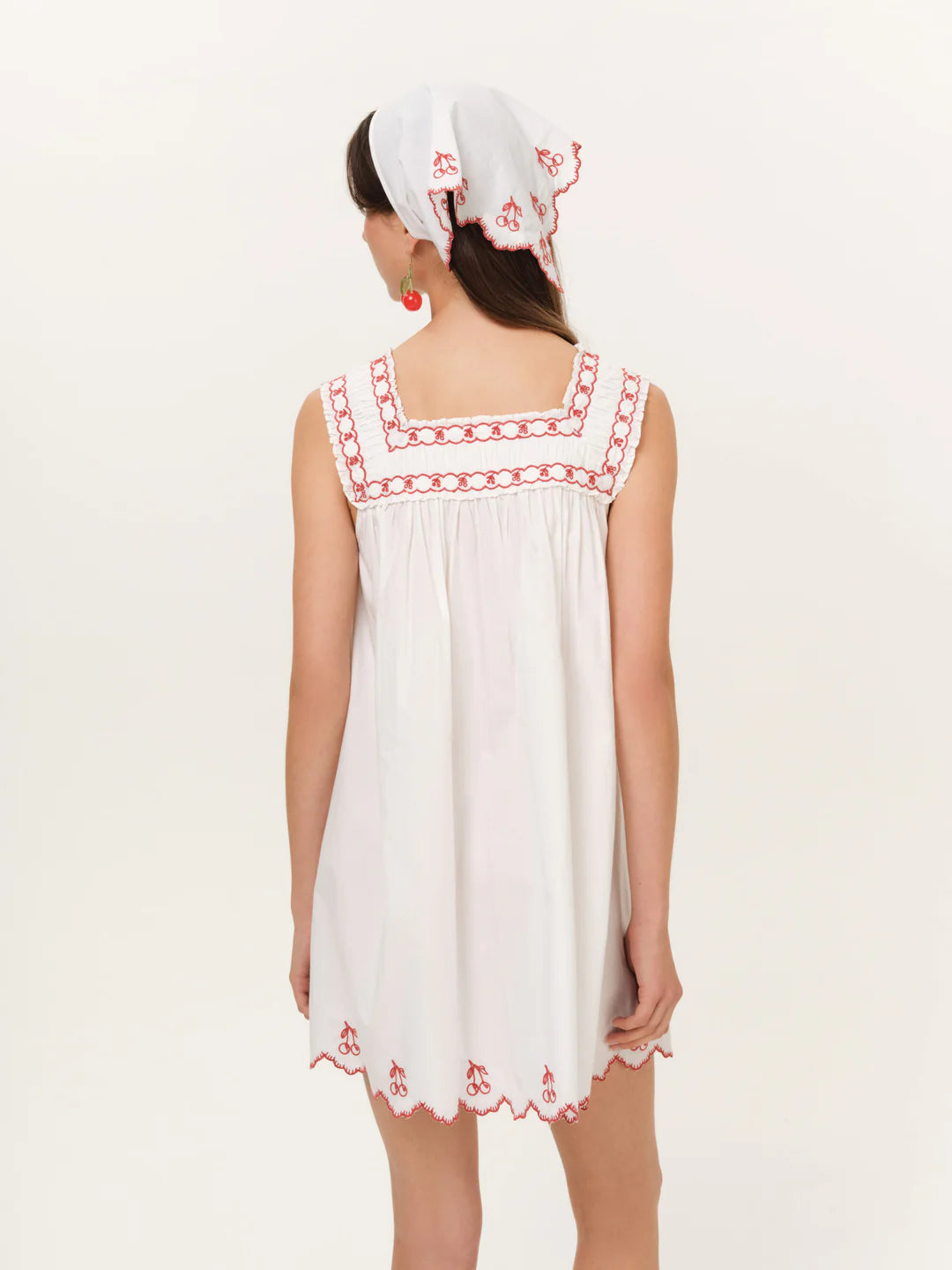 Emma Mini Dress - White