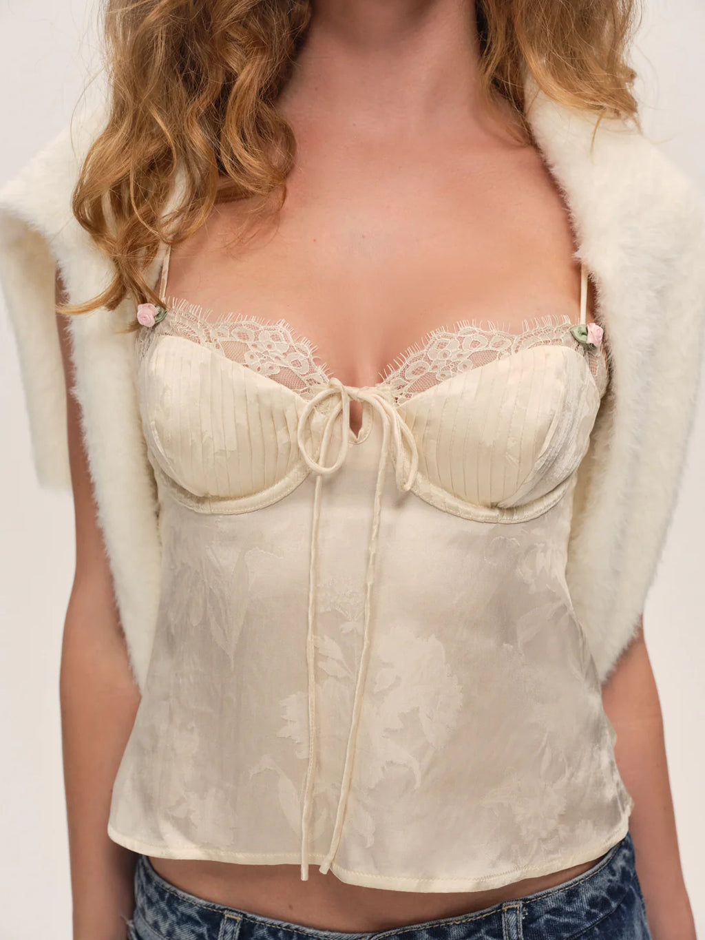 Babette Camisole Top - Cream