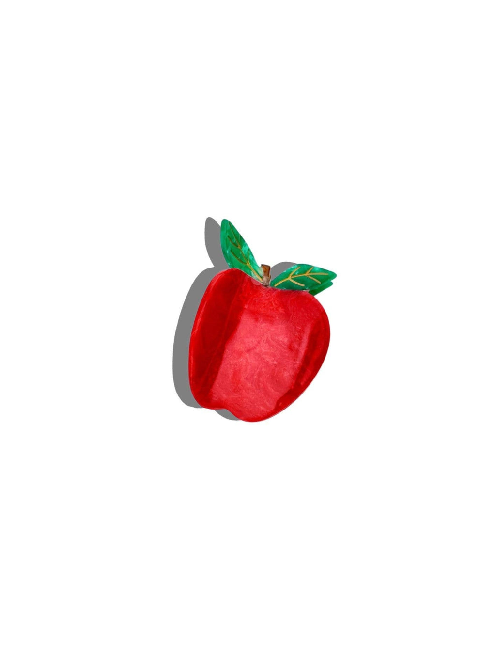 Hand-painted Mini Apple Claw Hair Clip | Eco-Friendly