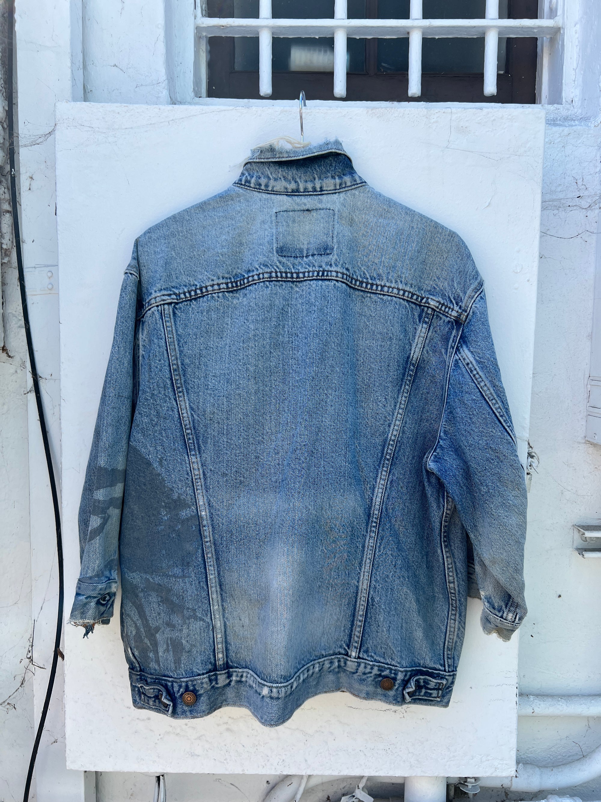 Vintage Distressed Levis Denim Jacket