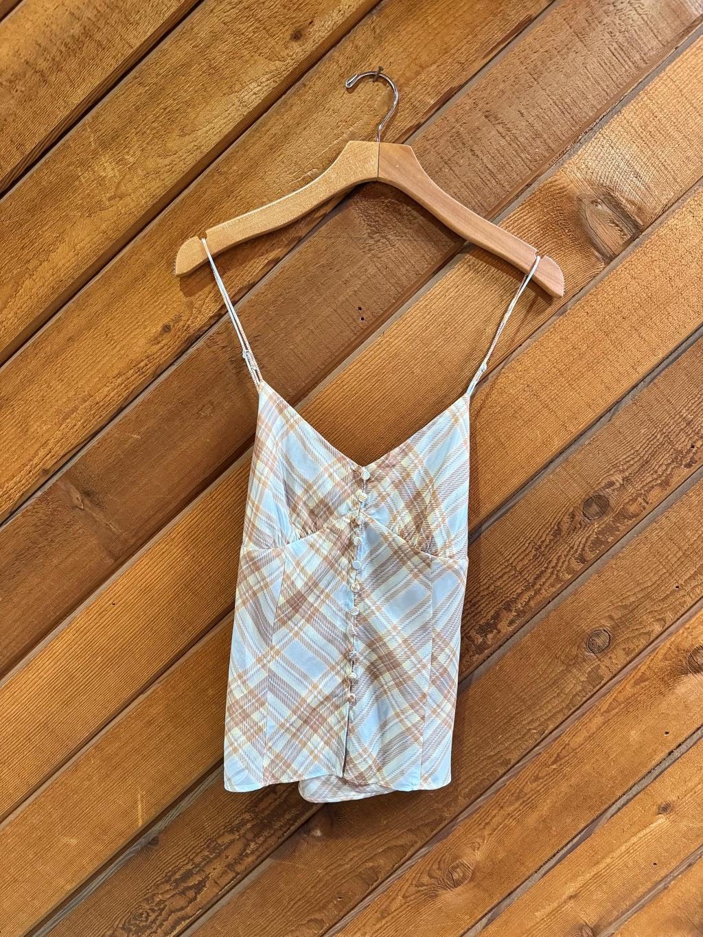 Vintage Plaid Tank