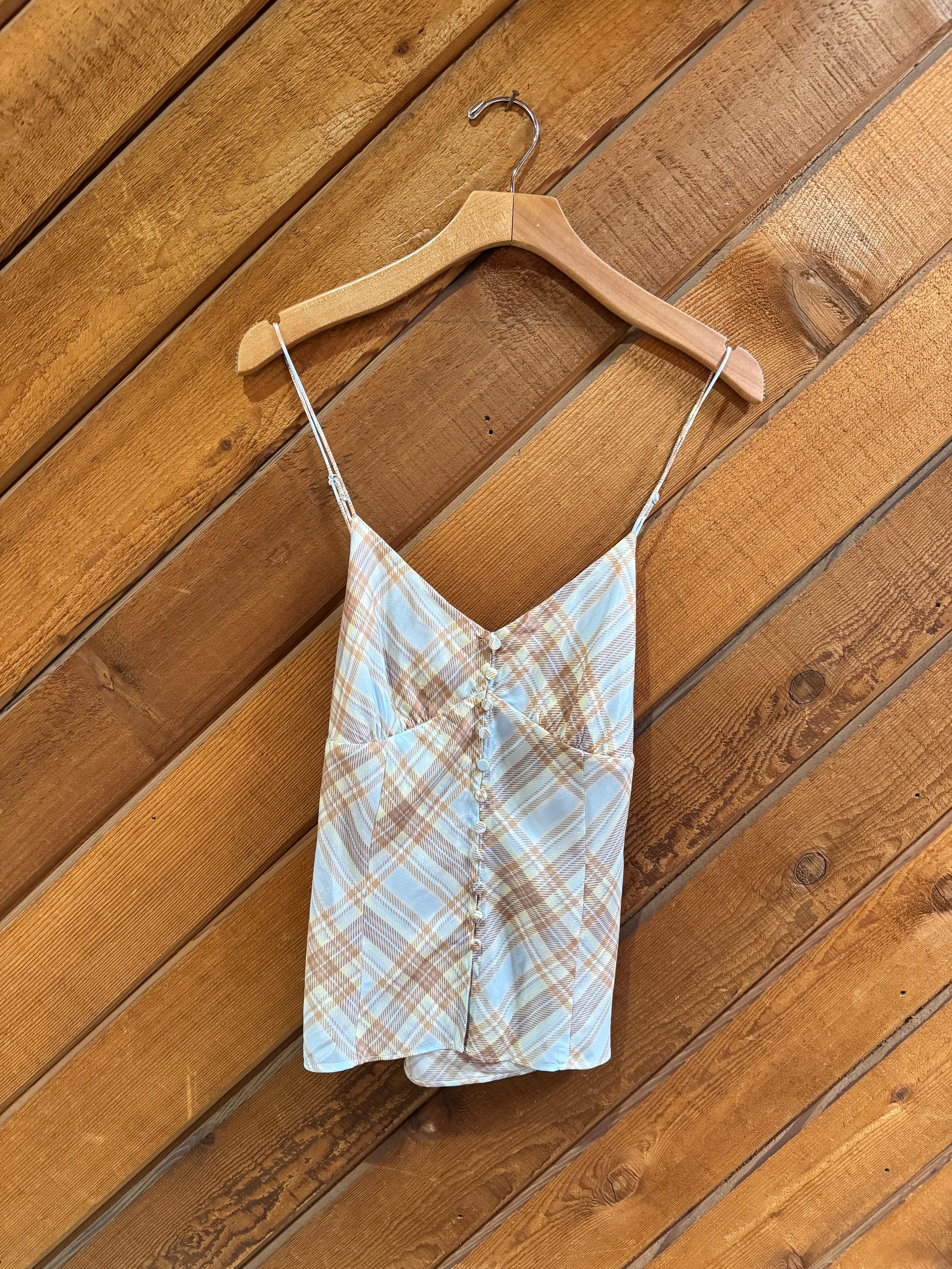 Vintage Plaid Tank