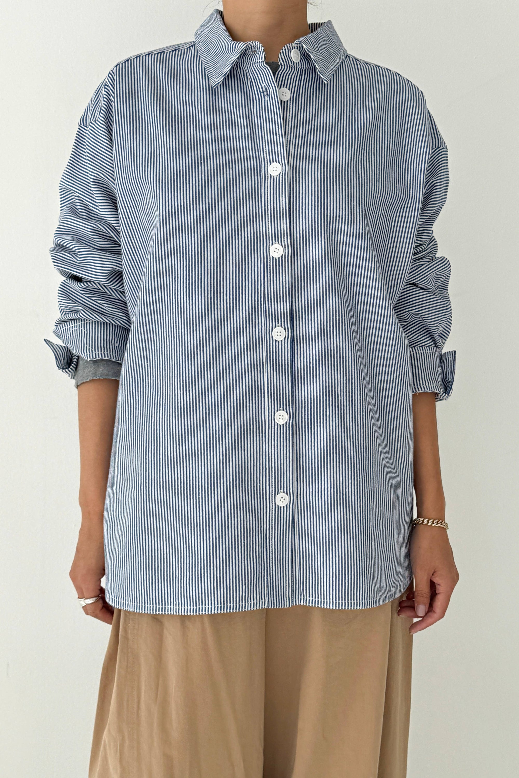 Owen Shirt - Blue Stripe