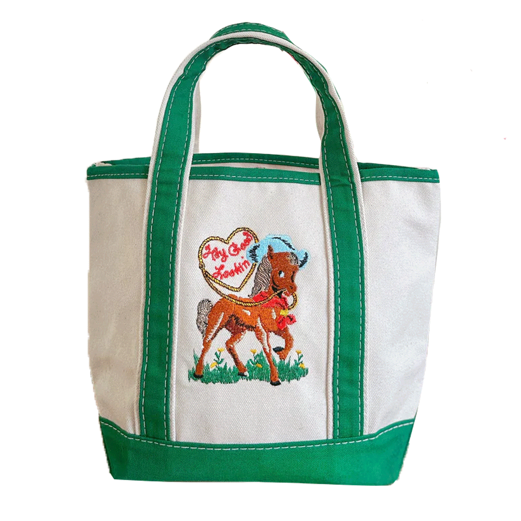 Hey Good Lookin Mini Canvas Tote Bag