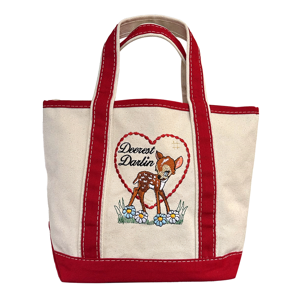 Deerest Darlin' Mini Canvas Tote Bag