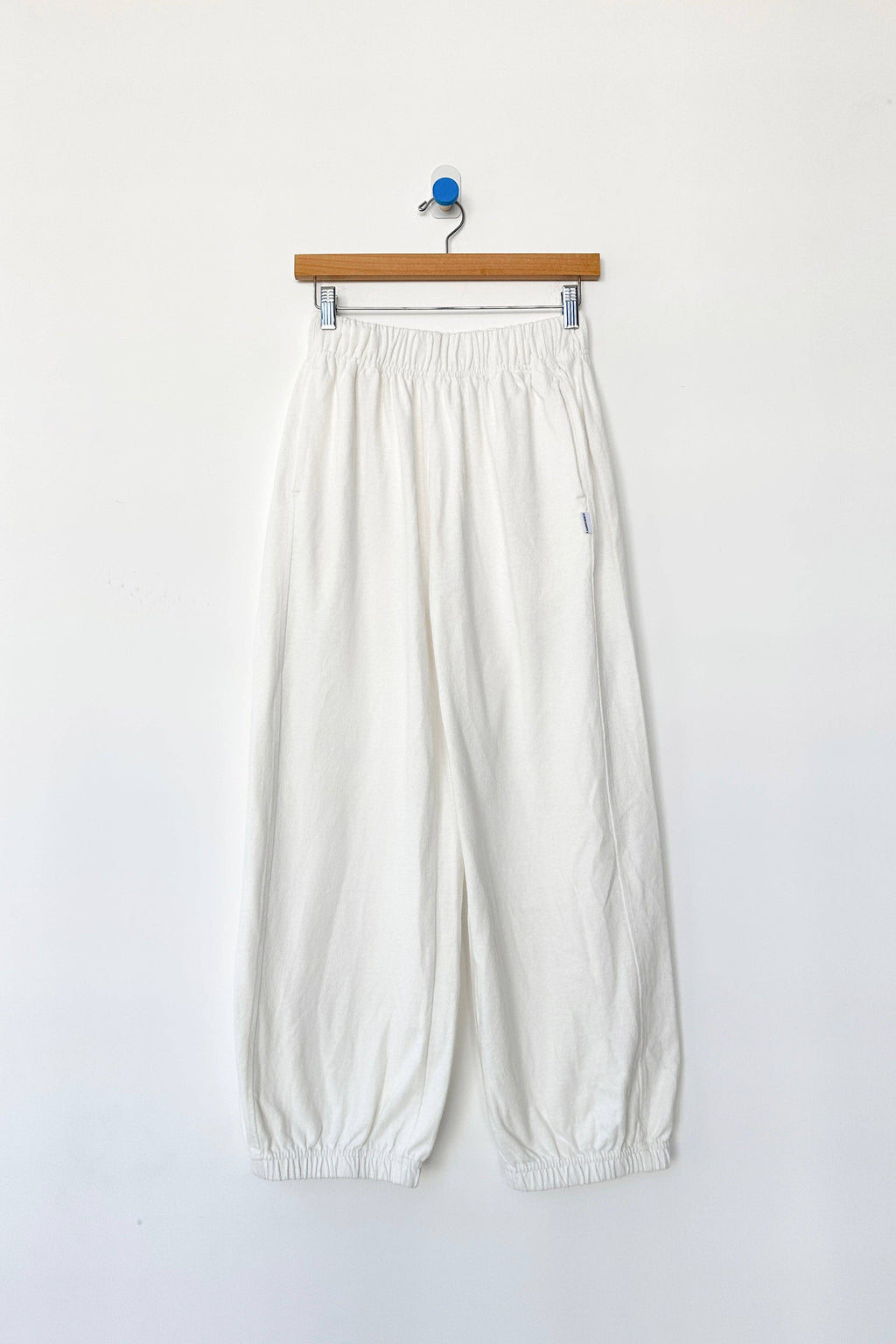 Balloon Pants - White