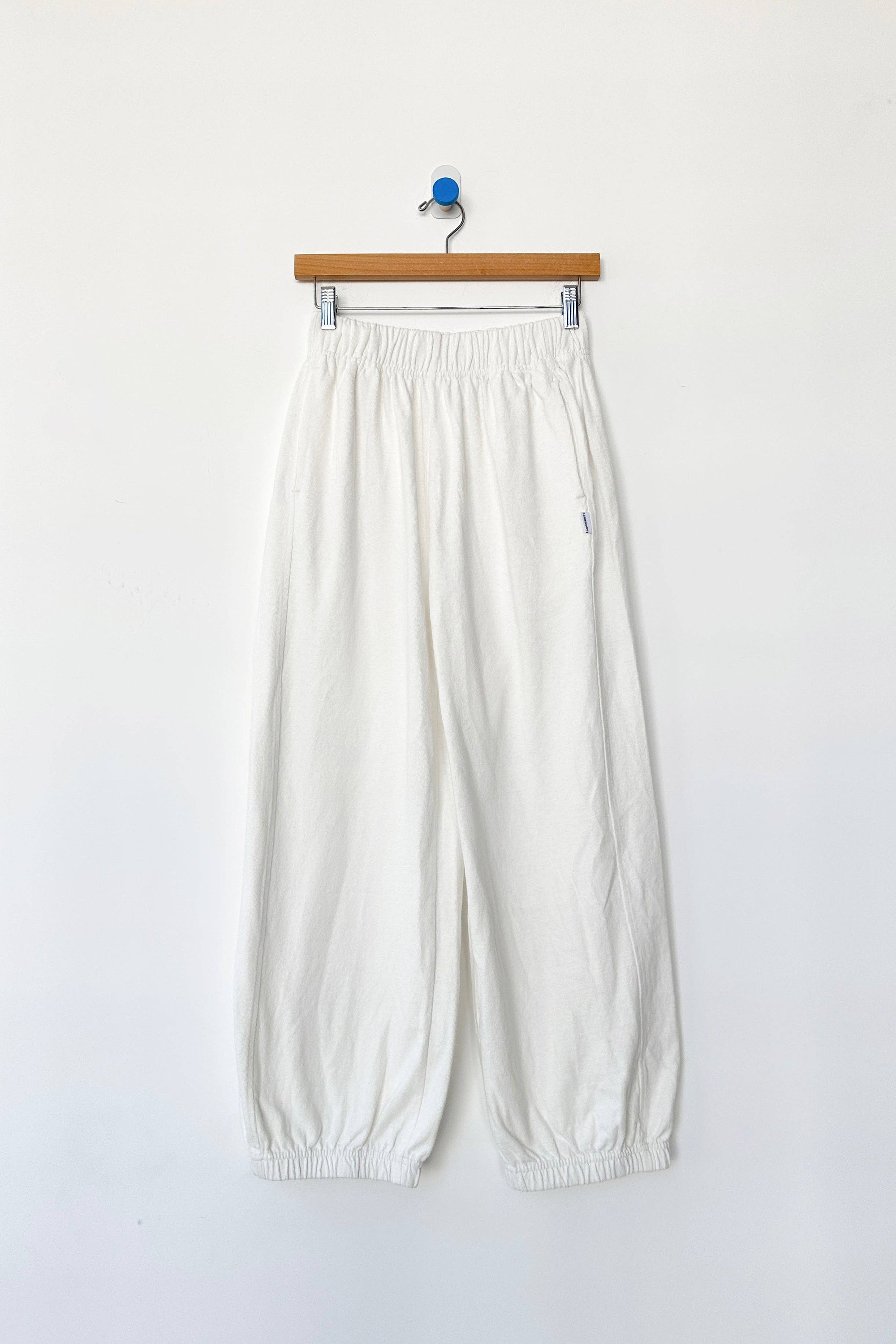 Balloon Pants - White