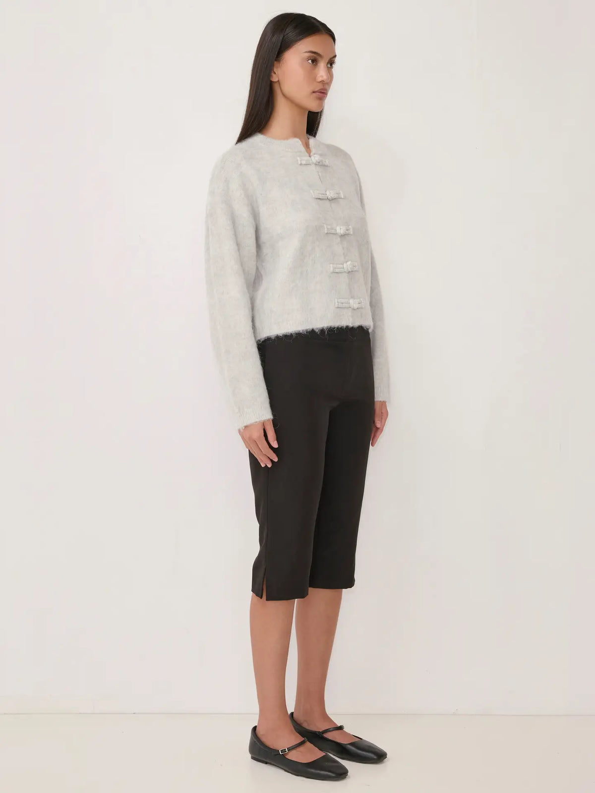 The Anya Cardigan - Grey