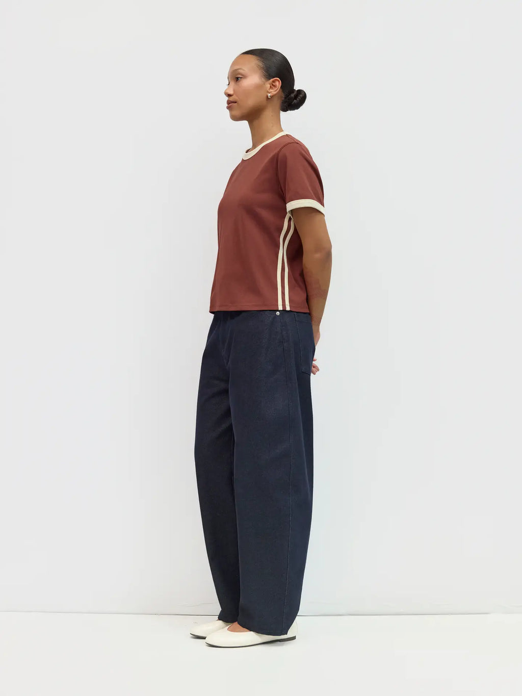 The Cait Top - Brown