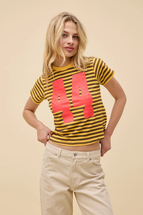 44 Striped Vintage Tee