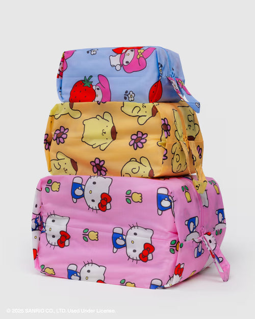 3D Zip Set- Hello Kitty and Friends Florals