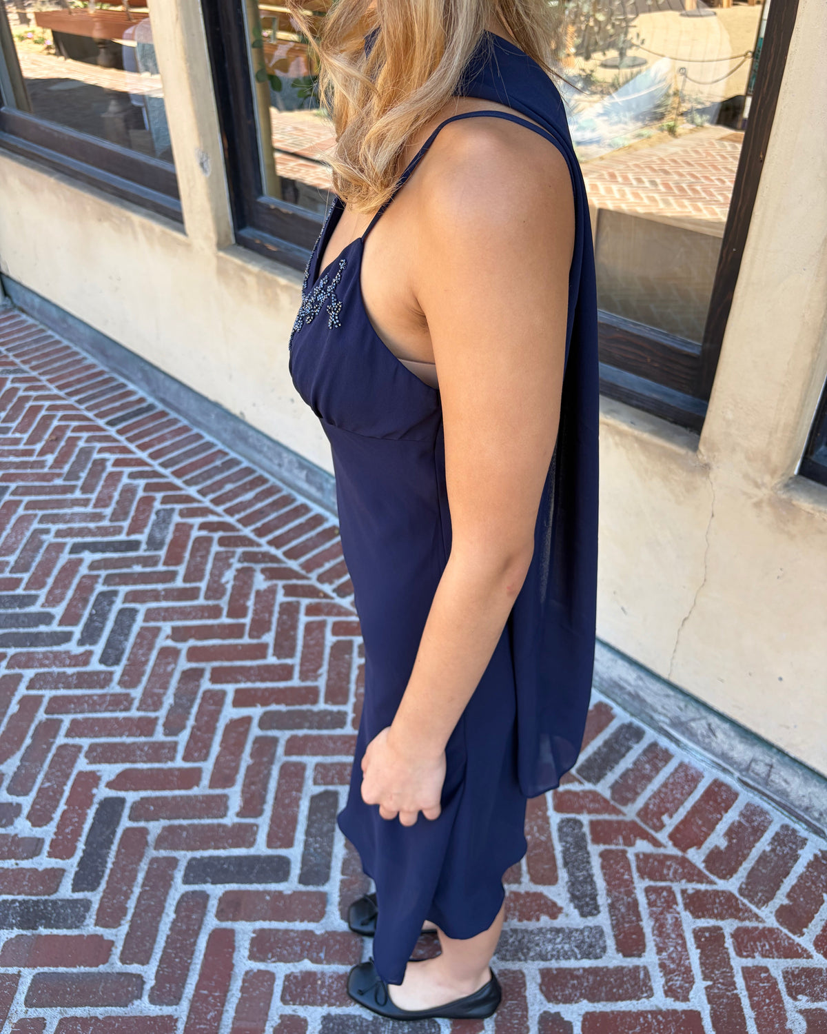 Stary Night Midi Dress - Midnight
