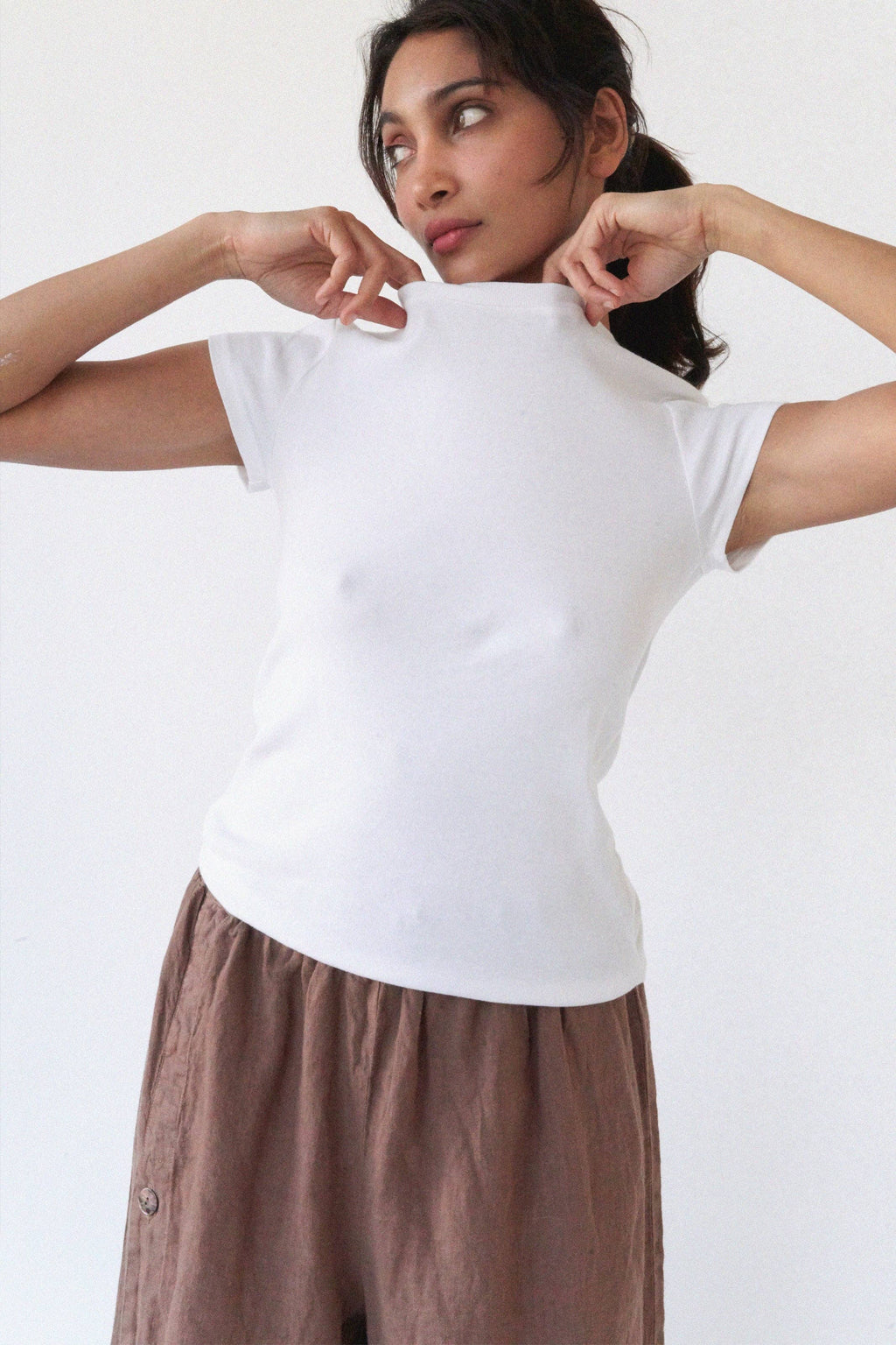 Bebe Organic Tee - White