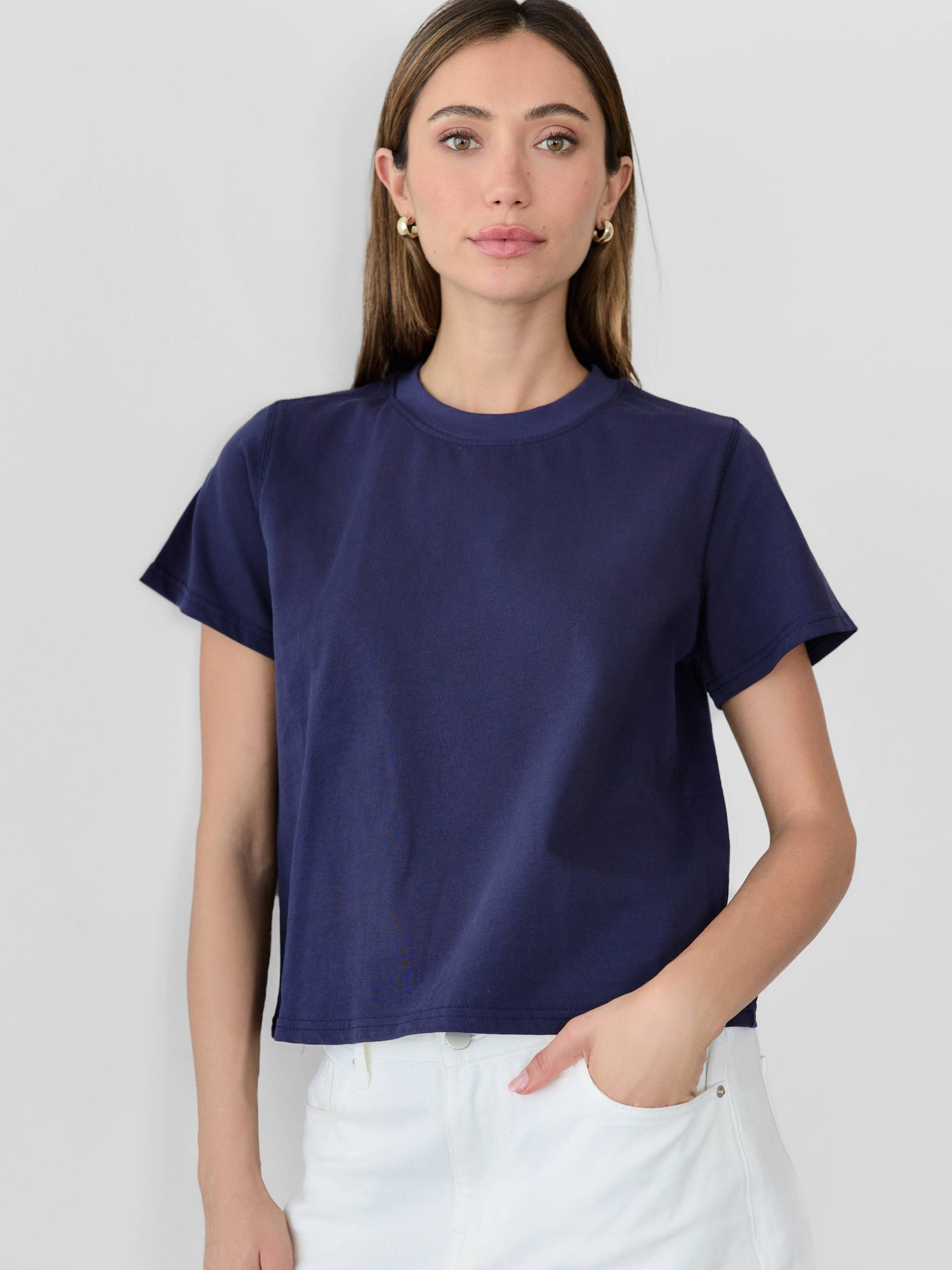 The Lanie Top - Navy