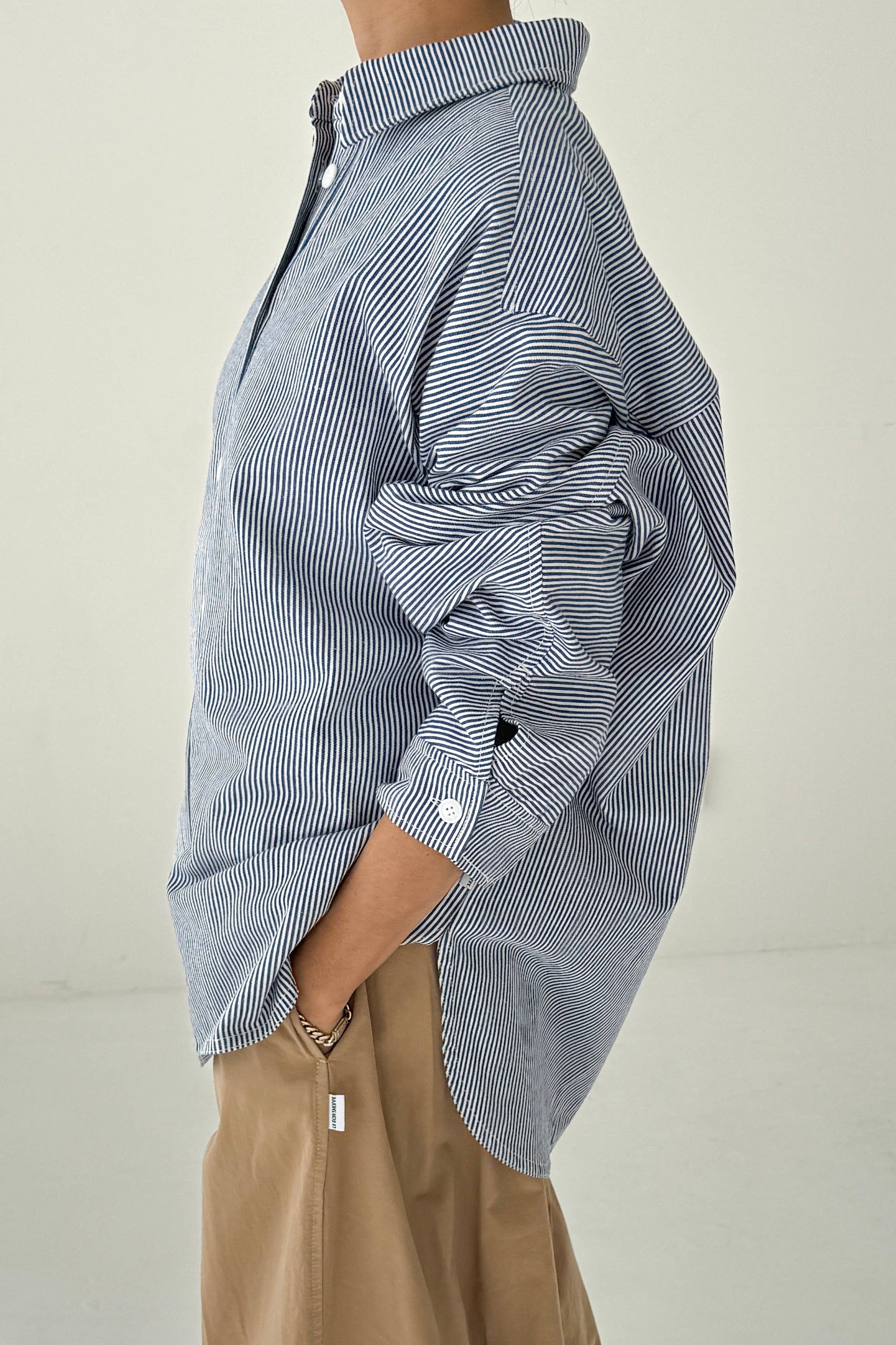 Owen Shirt - Blue Stripe