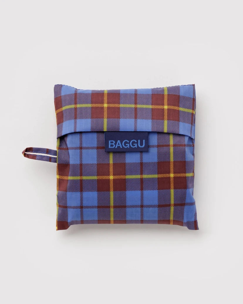 Standard Baggu - Blue Tartan
