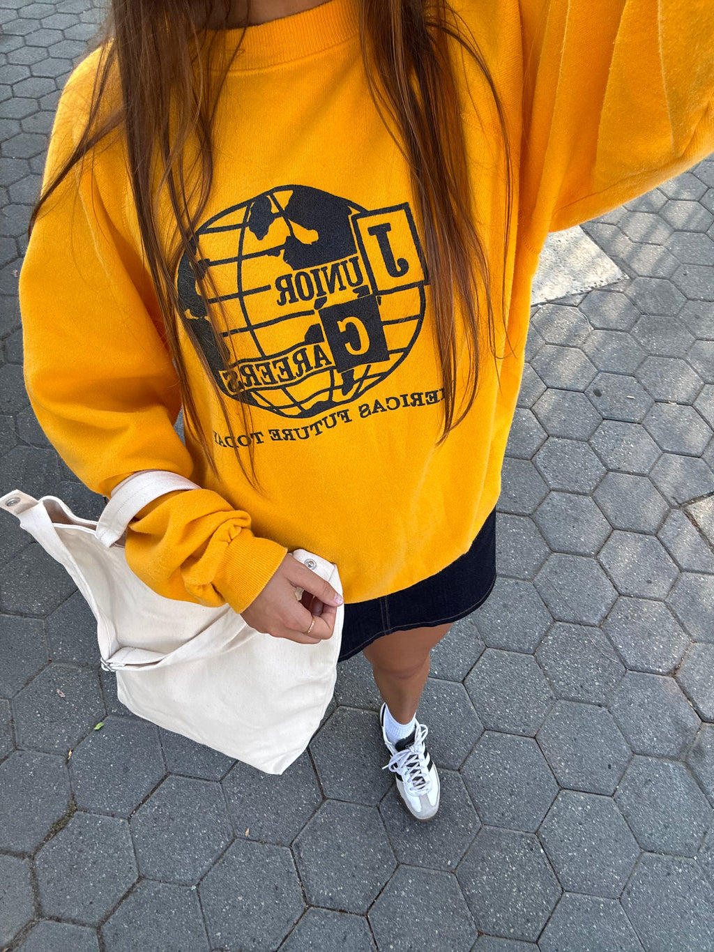 Vintage Junior Careers Crew Neck Sweater
