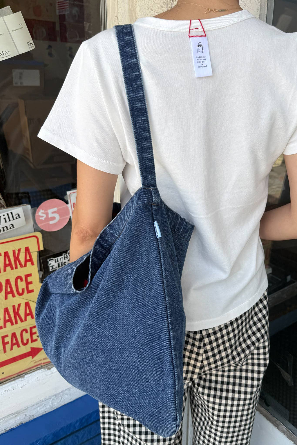 Happy Carry Bag - Blue Denim
