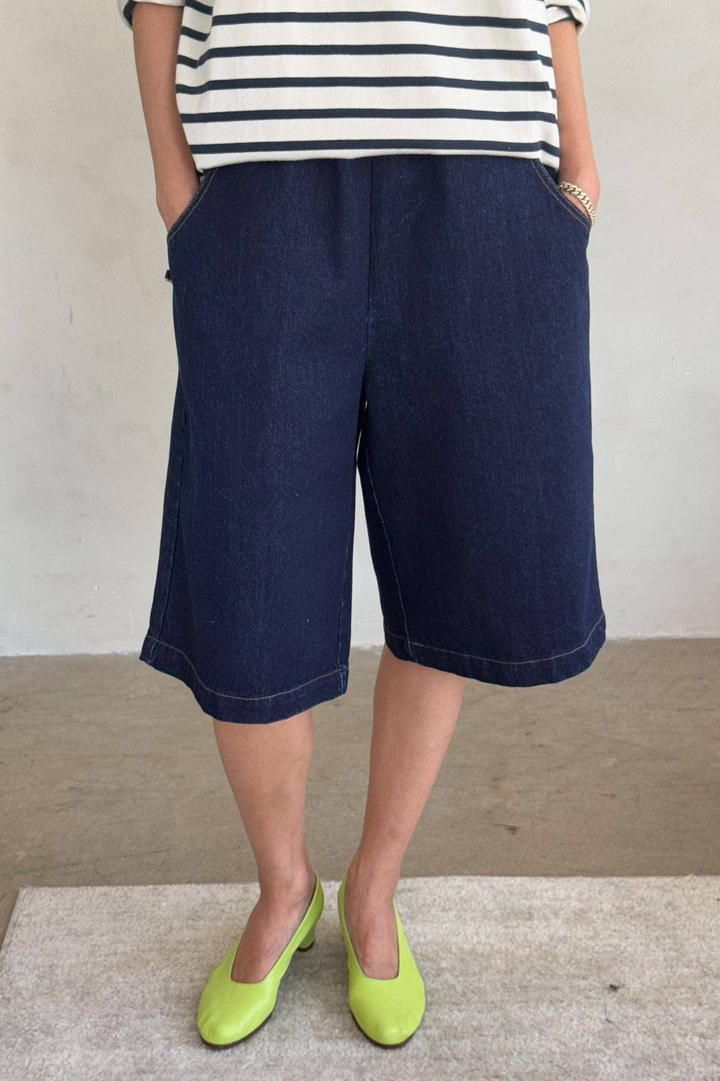 Liam Bermuda Shorts - Pine