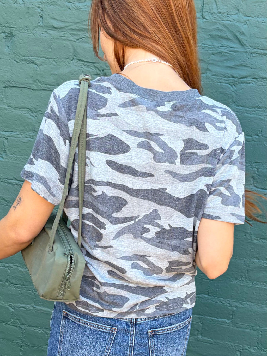 Camo Tee - Grey