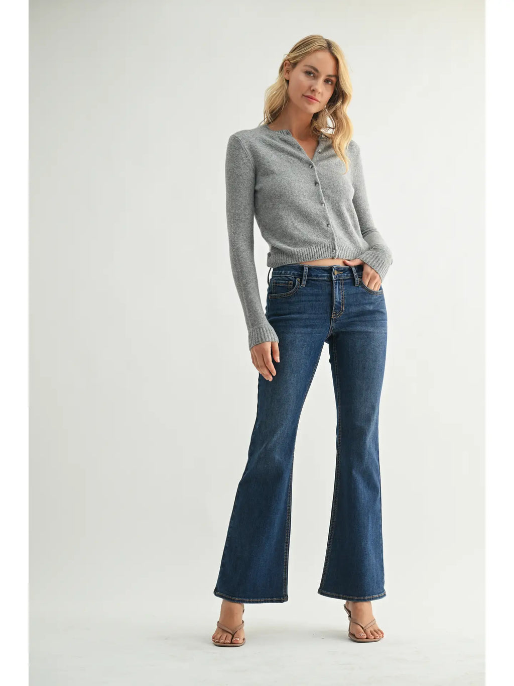 Western Bootcut - Dark Denim